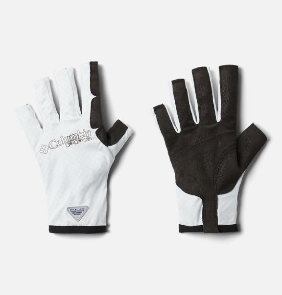 Columbia Terminal Deflector Zero Gloves White For Men's NZ62430 New Zealand